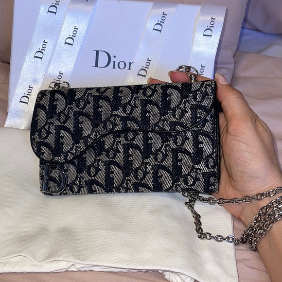 Dior Handbags - Christian Dior Mini Saddle WOC